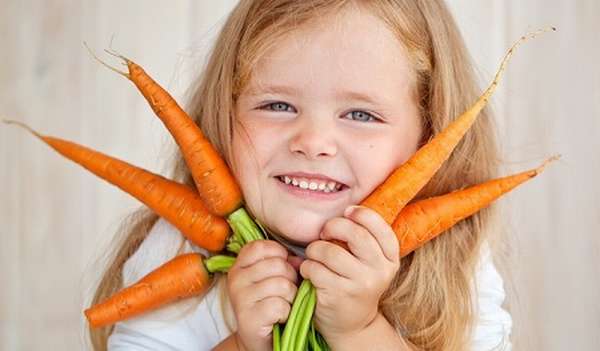 Польза моркови для детей
