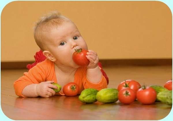 С какого возраста давать ребенку помидоры